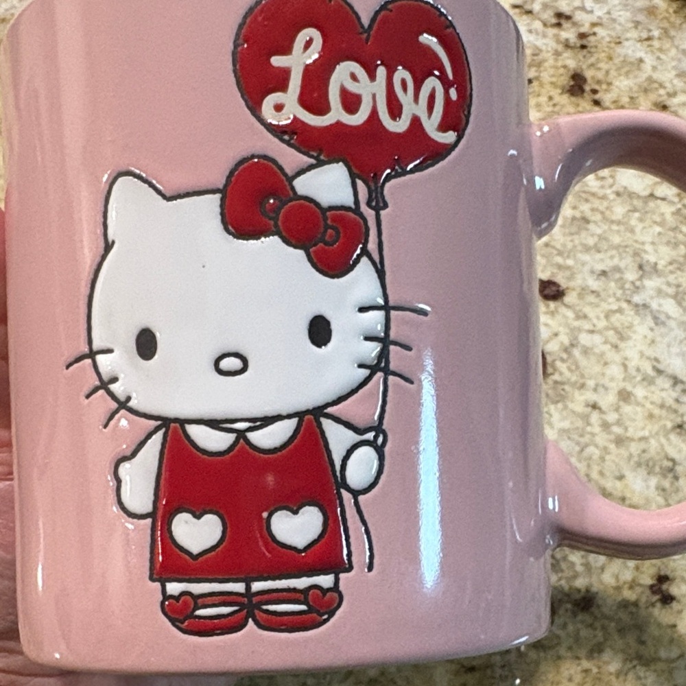 Hello Kitty Pink and Red Mug